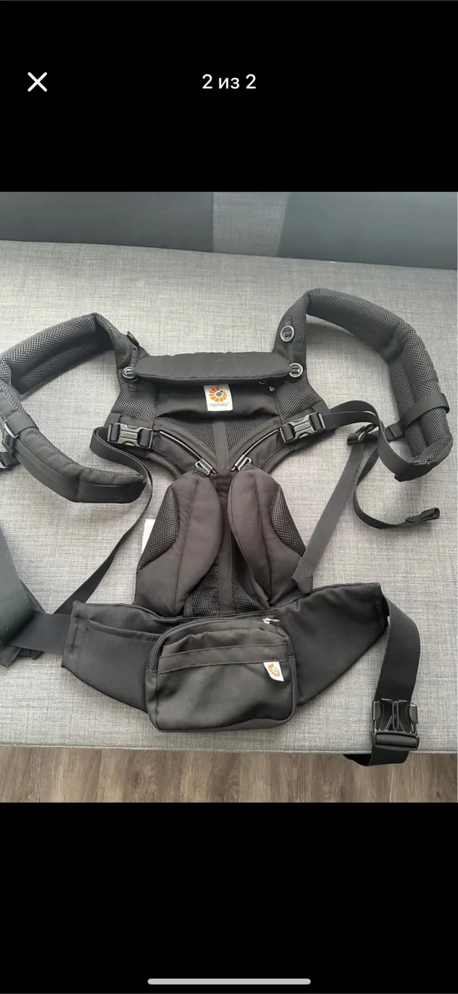 Ergobaby Omni Breeze Baby Carrier - Black thumbnail