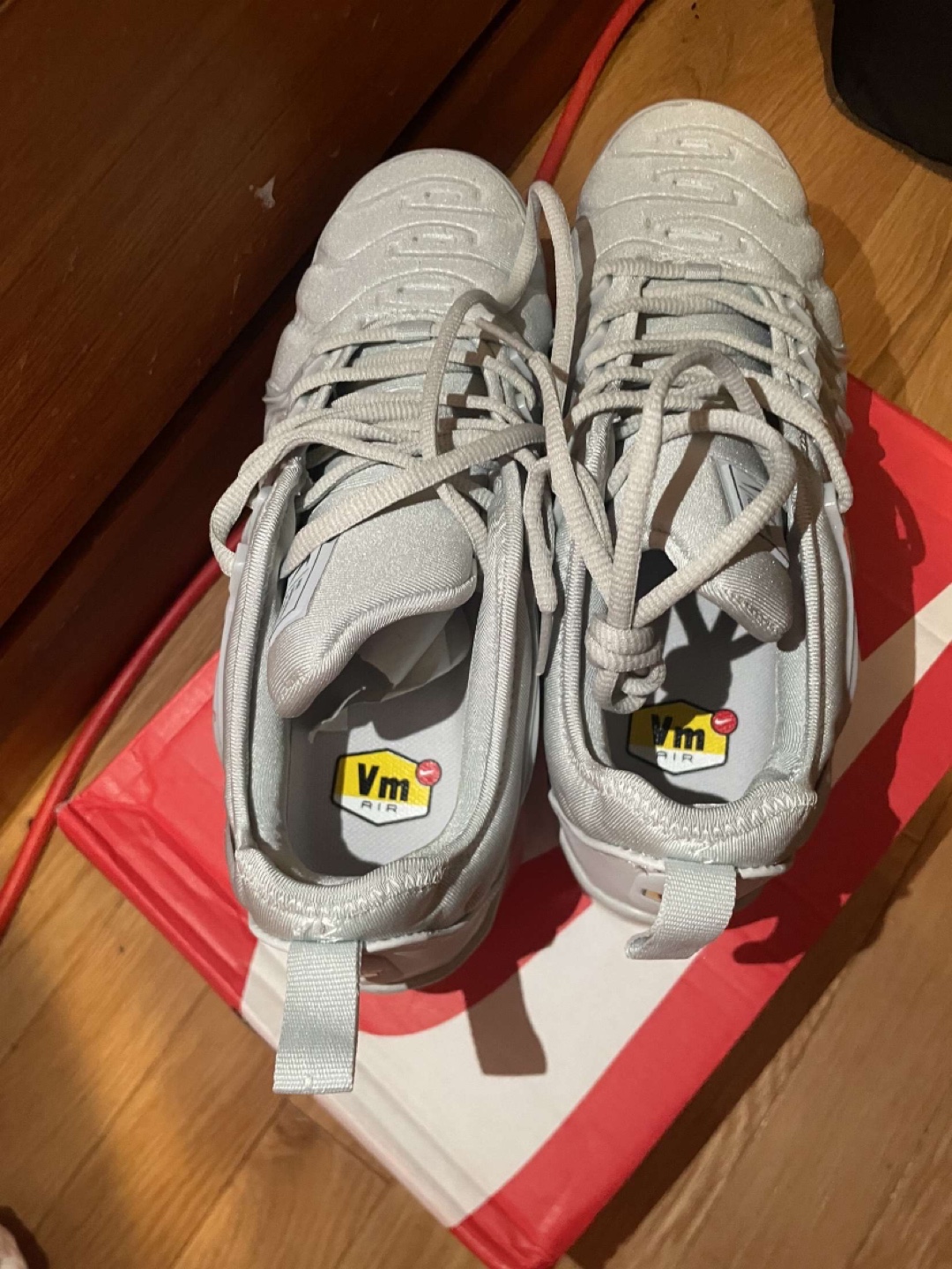 Nike Air Vapormax Plus Silver size 8.5 brand new - photo 2