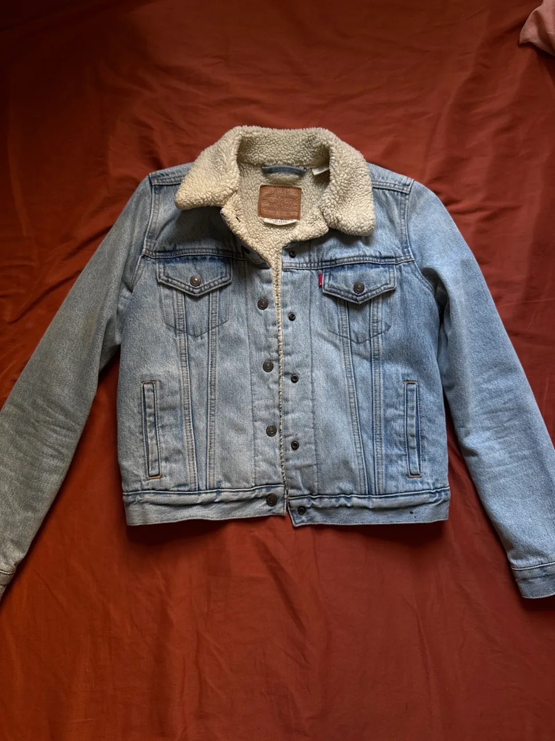 Vintage Levi's Premium Sherpa Trucker Jacket - Size S thumbnail