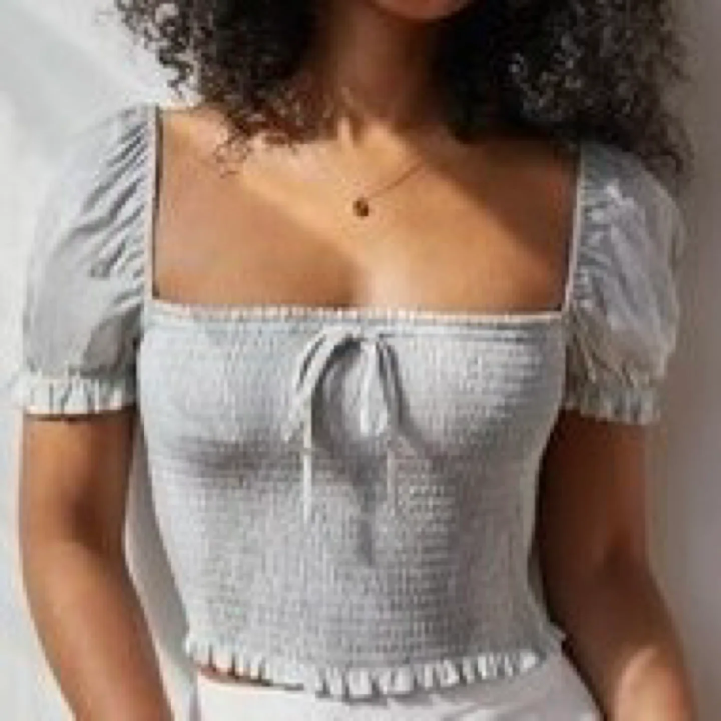 Aritzia Wilfred Smocked Blouse image indicator(2)