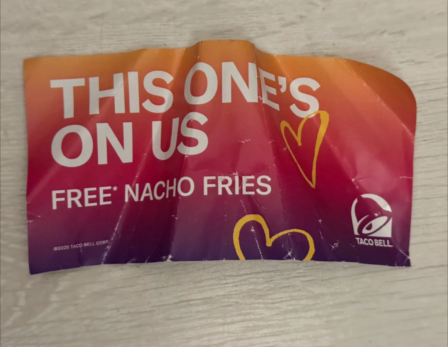 FREE coupon for free Taco Bell nacho fries 🇨🇦 thumbnail