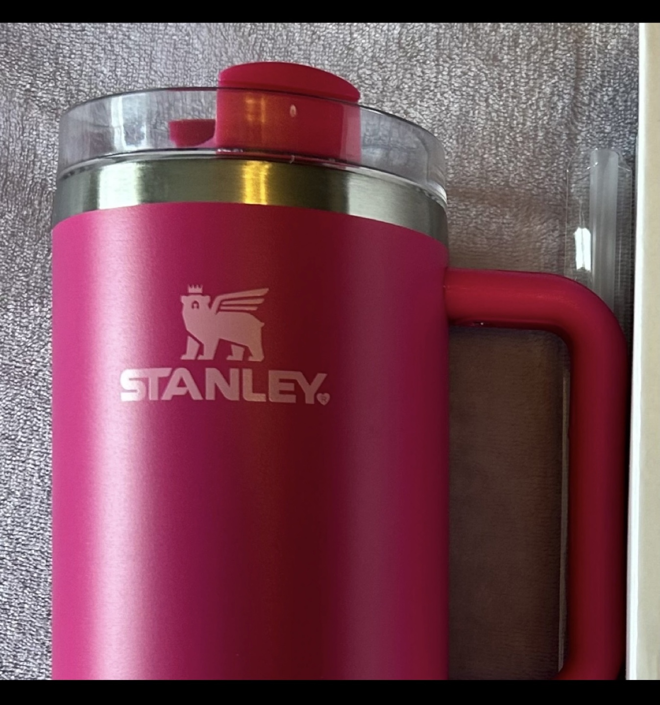 ✨✨Stanley 40oz IceFlow Tumbler with Straw - Pink - photo 2