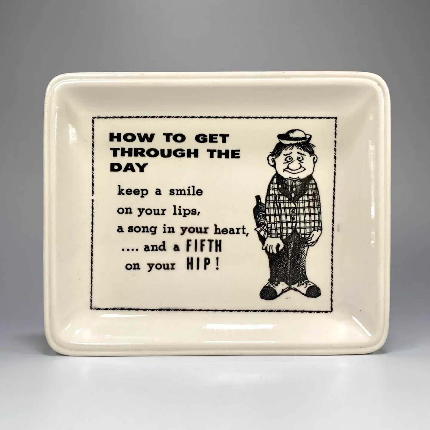 Vintage Novelty Bar Ashtray thumbnail