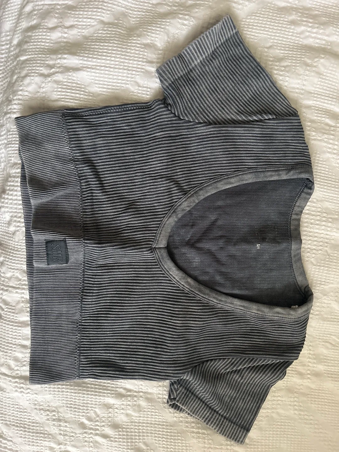 STRIPE RIB S/S TEE - Size Small thumbnail