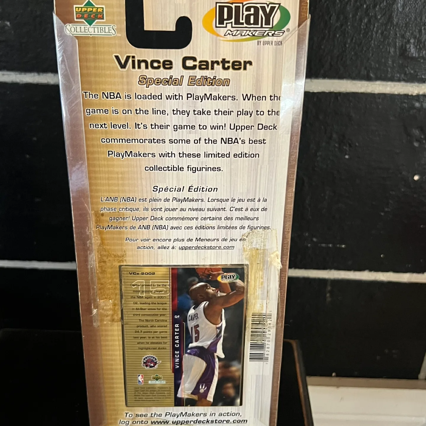 Free in you buyVC. Print Vince Carter Special Edition Bobblehead image indicator(4)