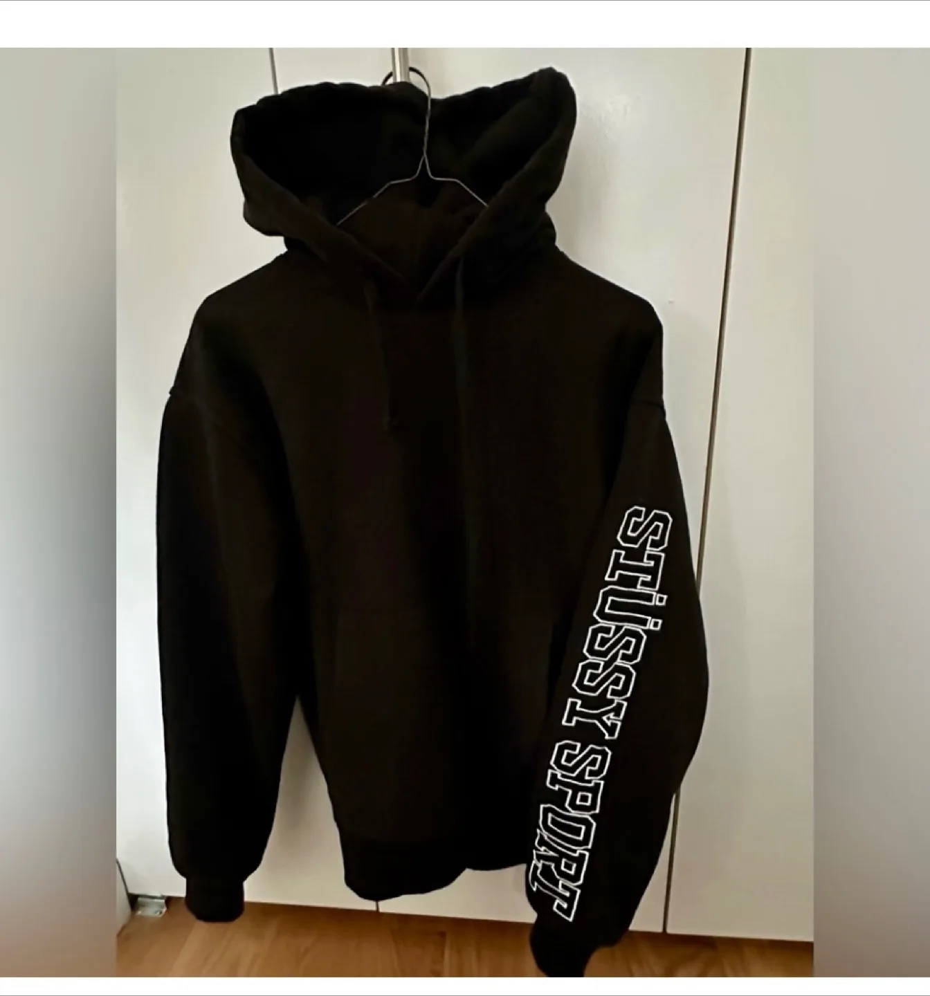 Stussy Sport Black Hoodie Size S thumbnail