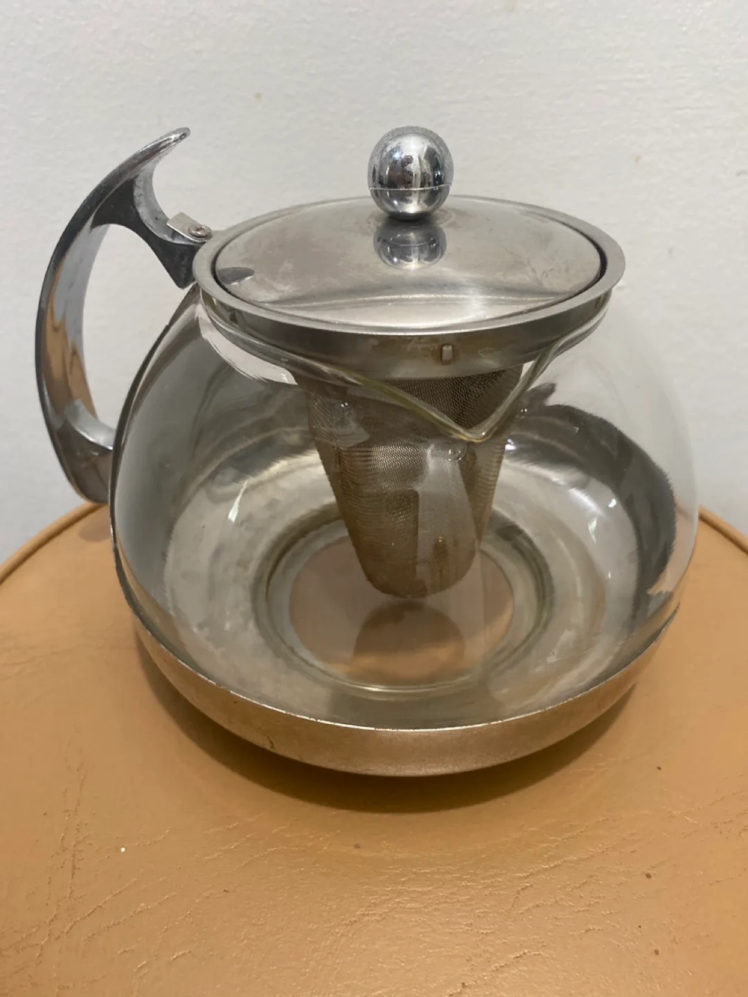 Glass Teapot 🇨🇦 with Stainless Steel Infuser thumbnail