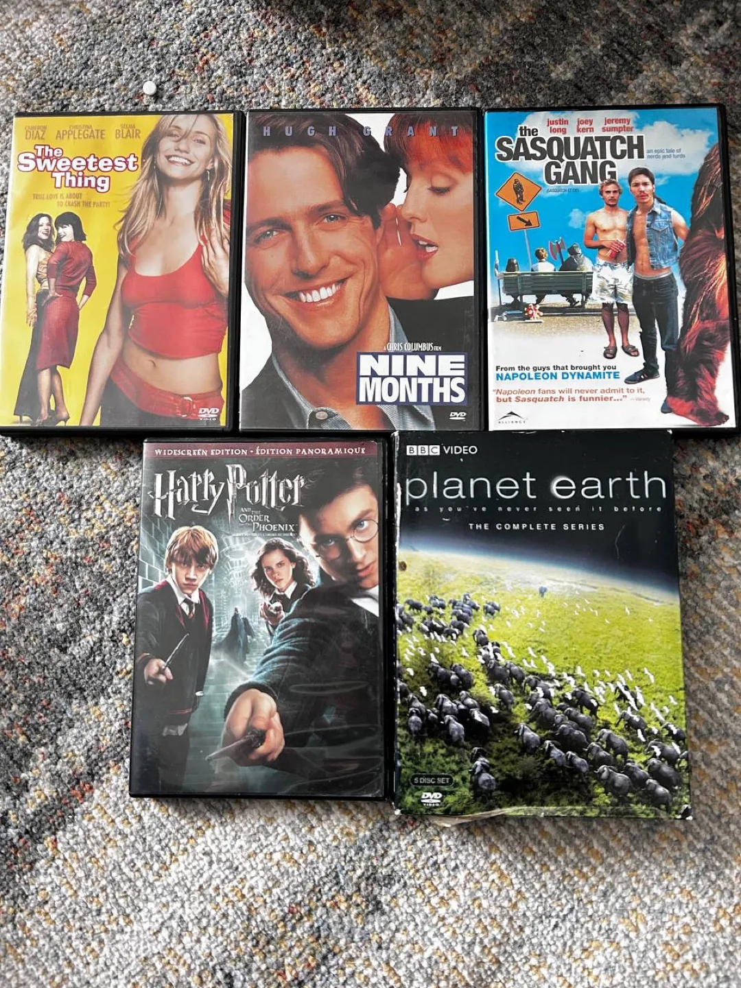 DVD Movie Bundle #3 thumbnail