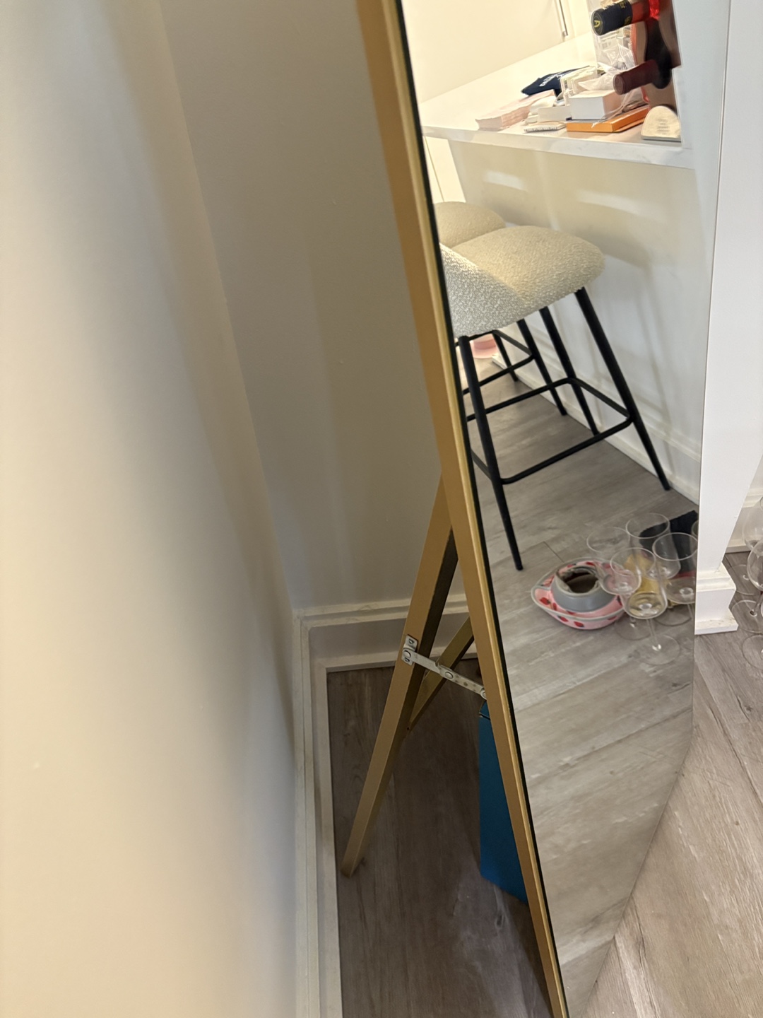 Arched Gold Full Length Mirror - photo 3