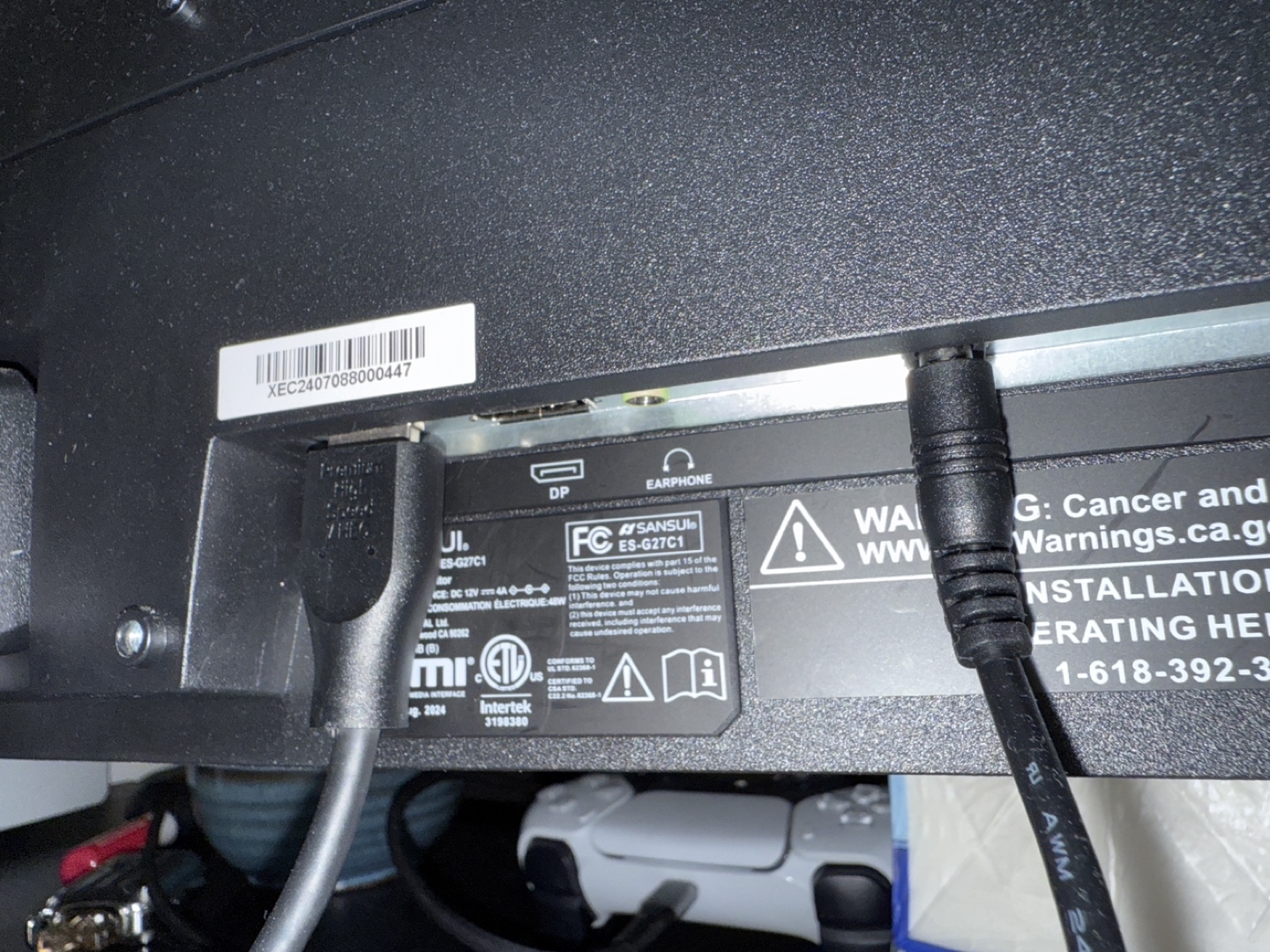 Sansui curved monitor - photo 4