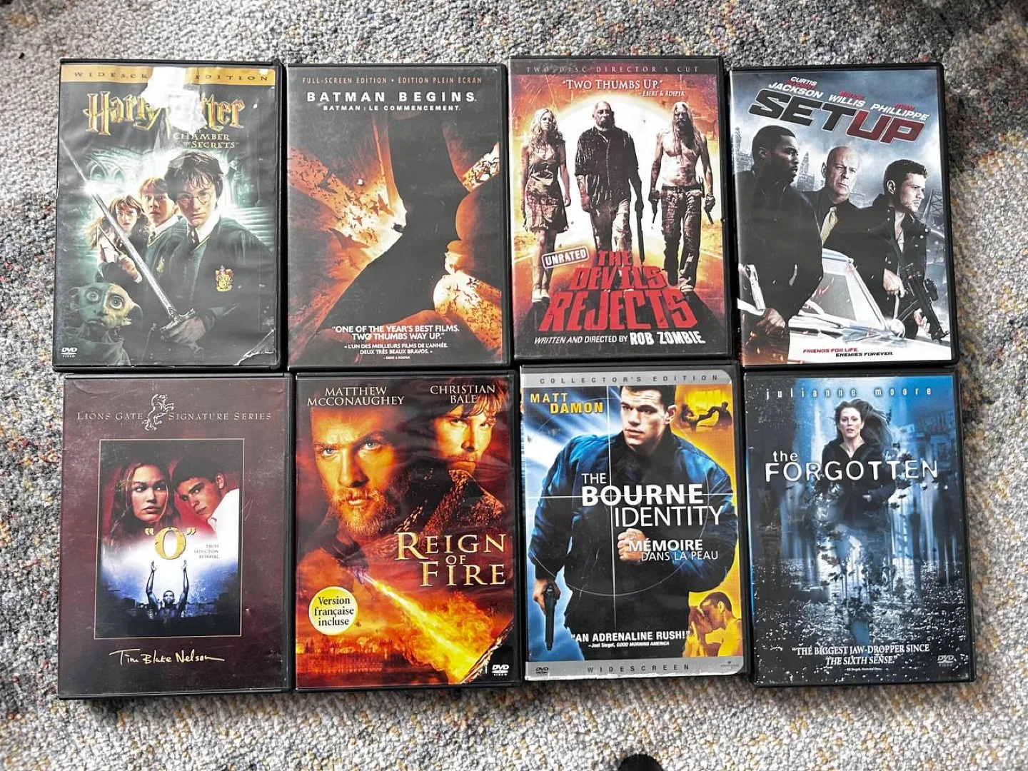 DVD Movie Collection lot of 8 #2 thumbnail