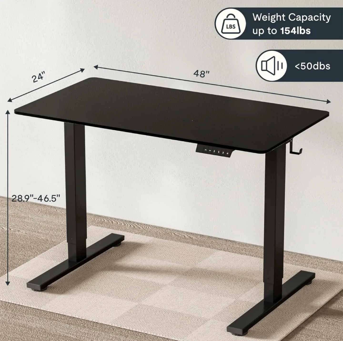 Flexispot Whole-Piece Adjustable Desk thumbnail