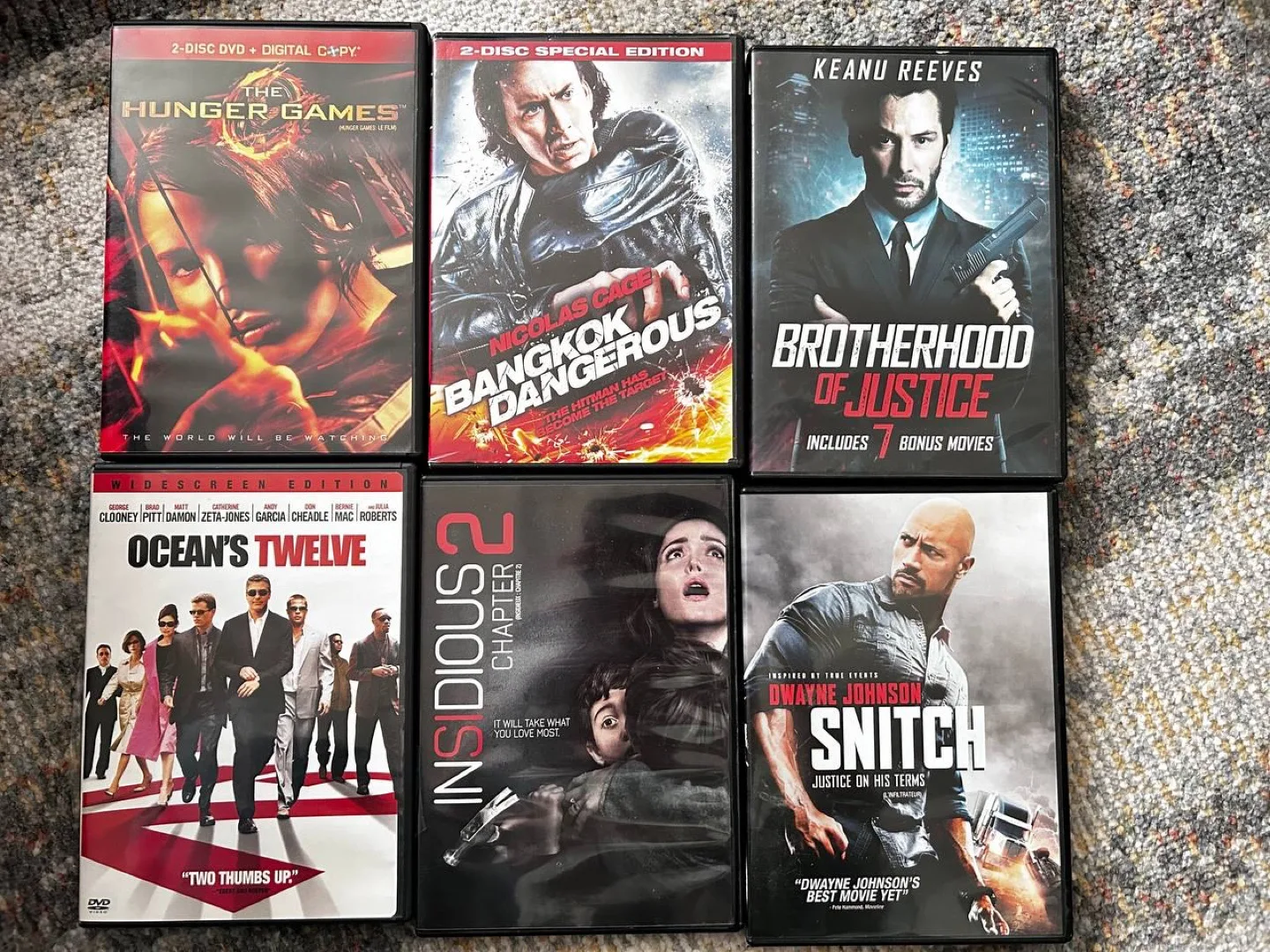 DVD Movie Collection set of 6 #5 thumbnail