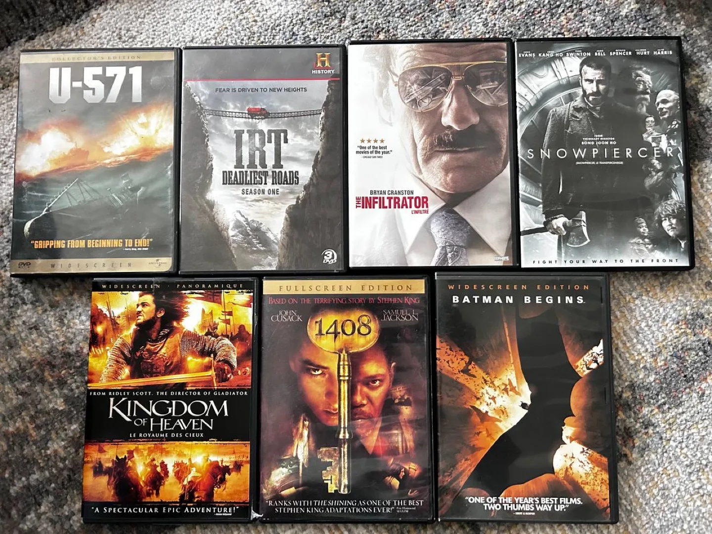 DVD Movie Collection set of 7 #8 thumbnail