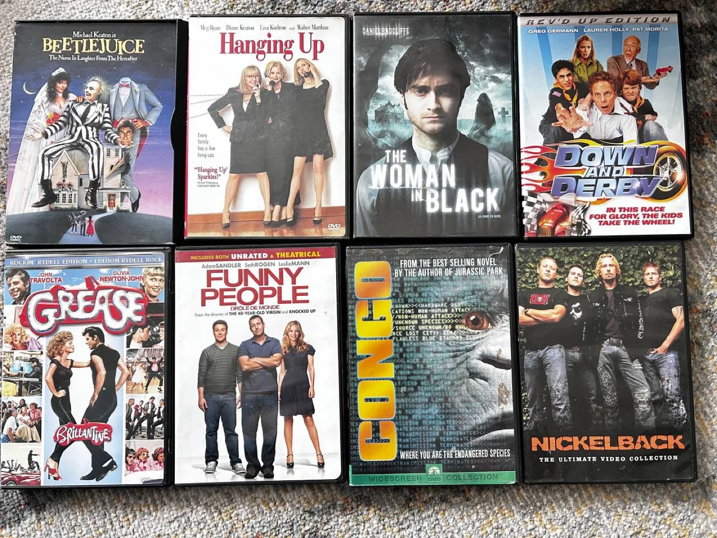 DVD Movie Collection set of 8 thumbnail
