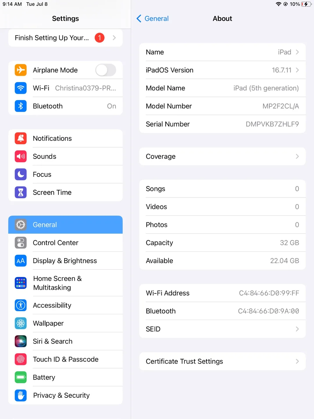 iPad (5th generation) 32GB thumbnail