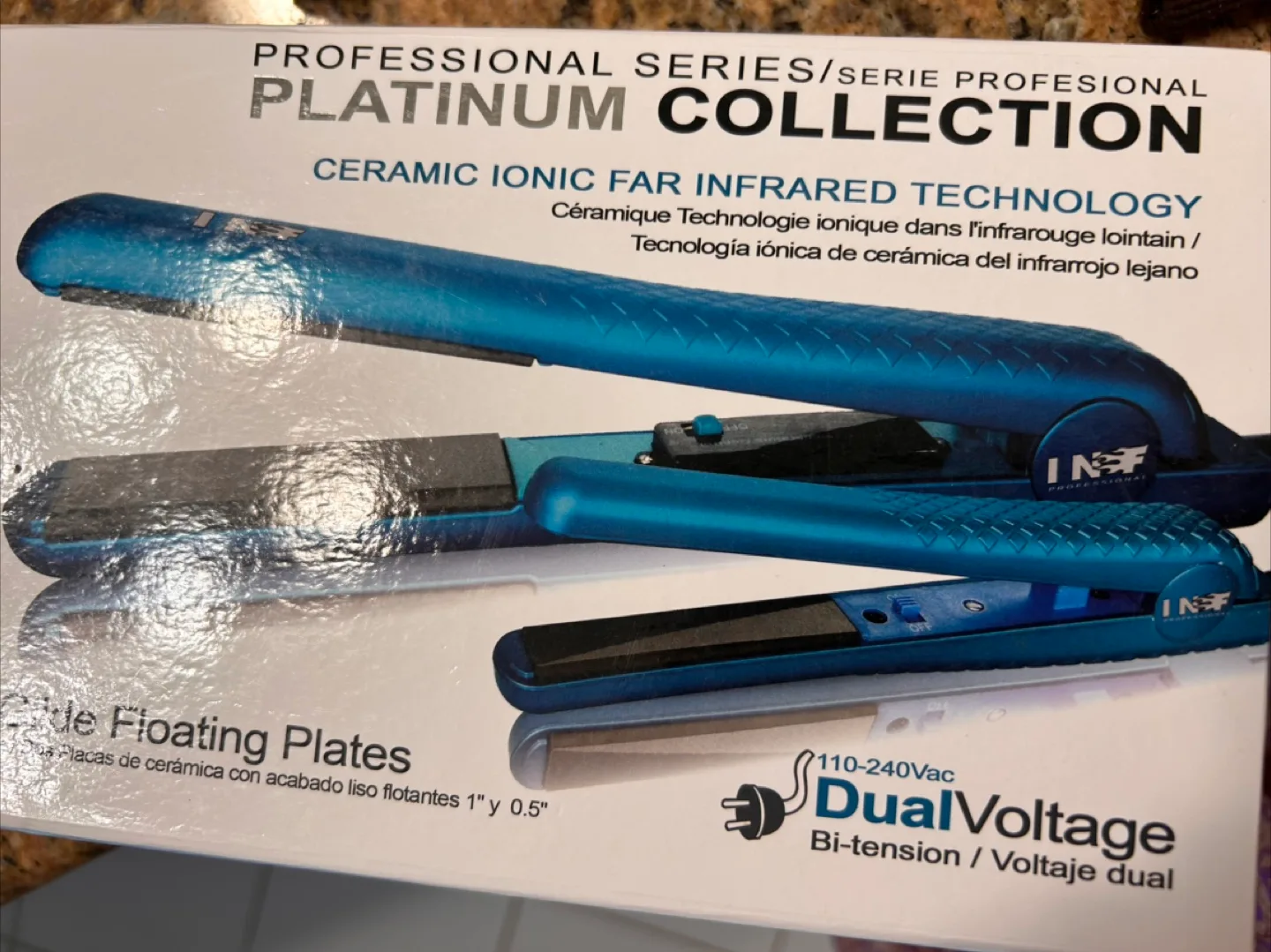 INF Professional Platinum Collection Flat Iron Set thumbnail