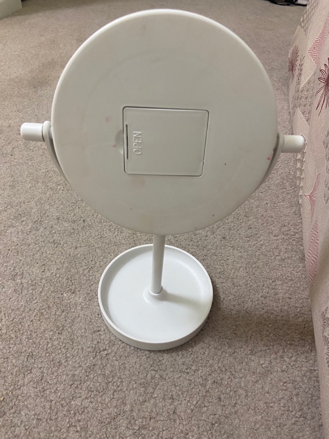 Dressing table White Standing Mirror - photo 2