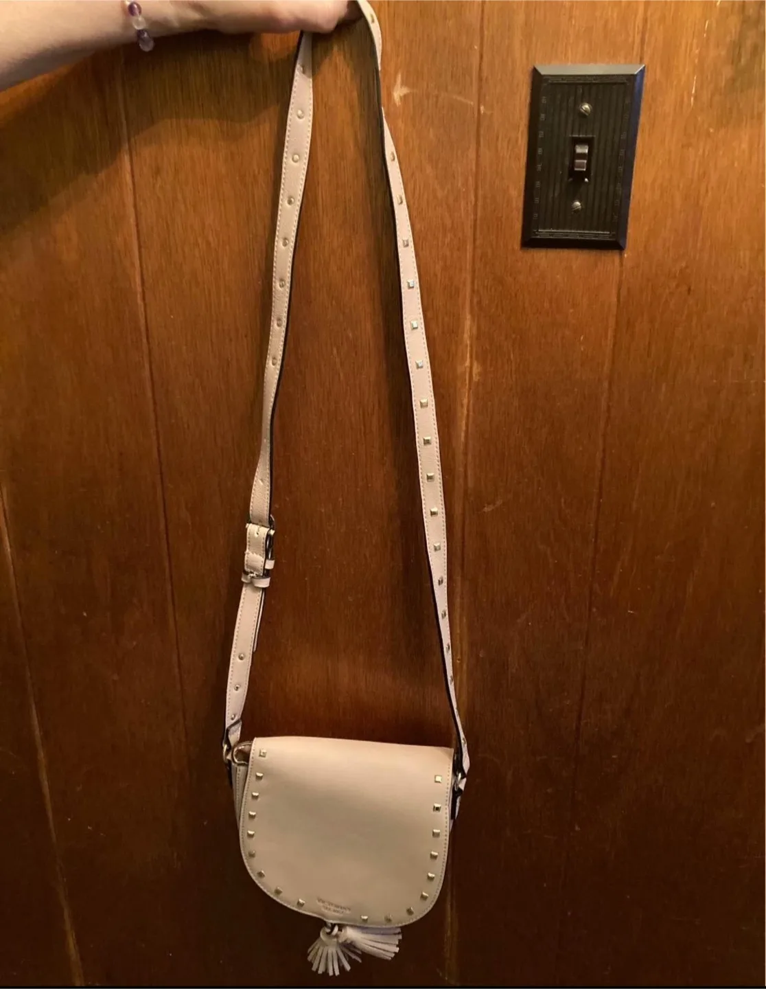 Victoria's Secret Crossbody Bag - Studded Pink thumbnail