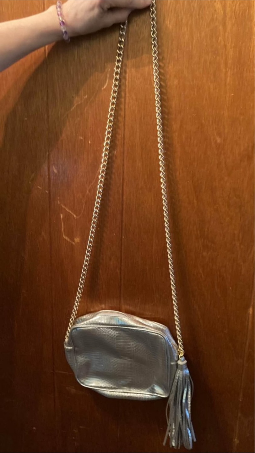 Victoria's Secret Silver Crossbody Bag - photo 2