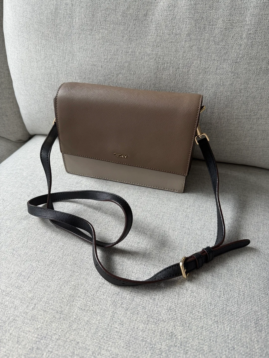 DKNY Beige Crossbody Bag thumbnail