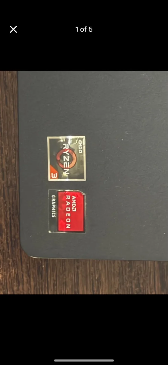 Dell Laptop with AMD Ryzen 3 + Backpack thumbnail