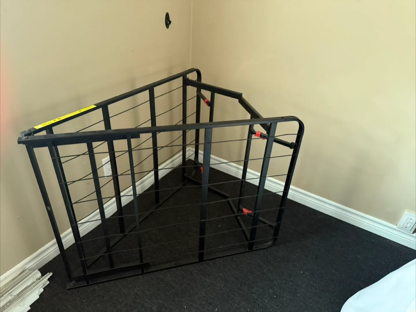Metal Bed Frame - Black thumbnail