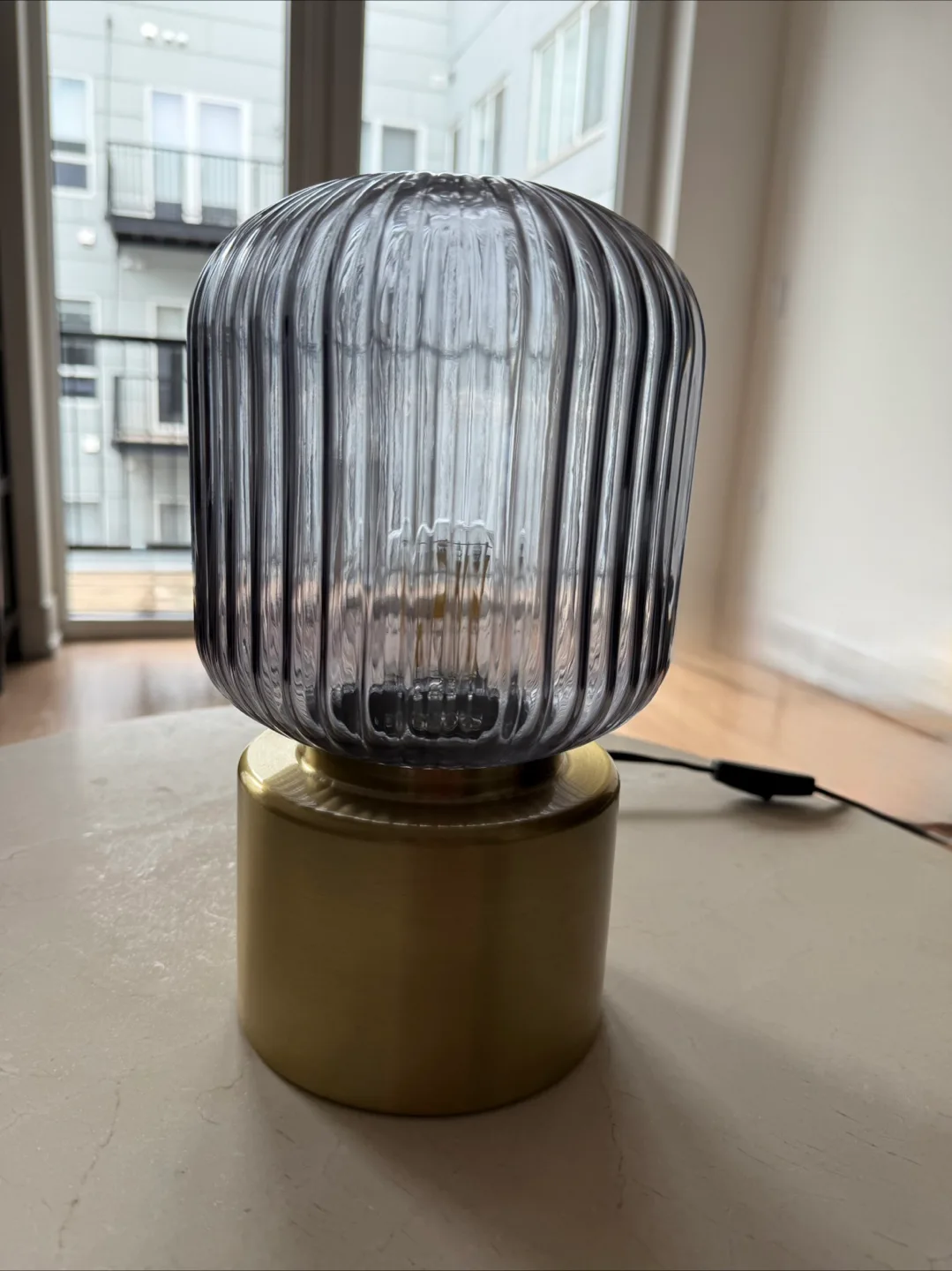 Brand New Glass Table Lamp thumbnail