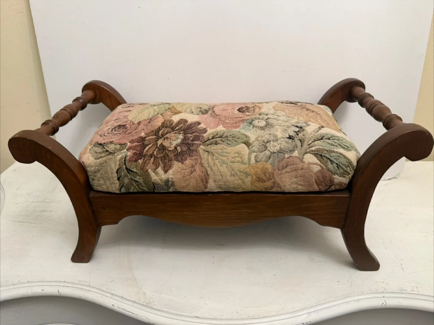 Vintage footstool thumbnail