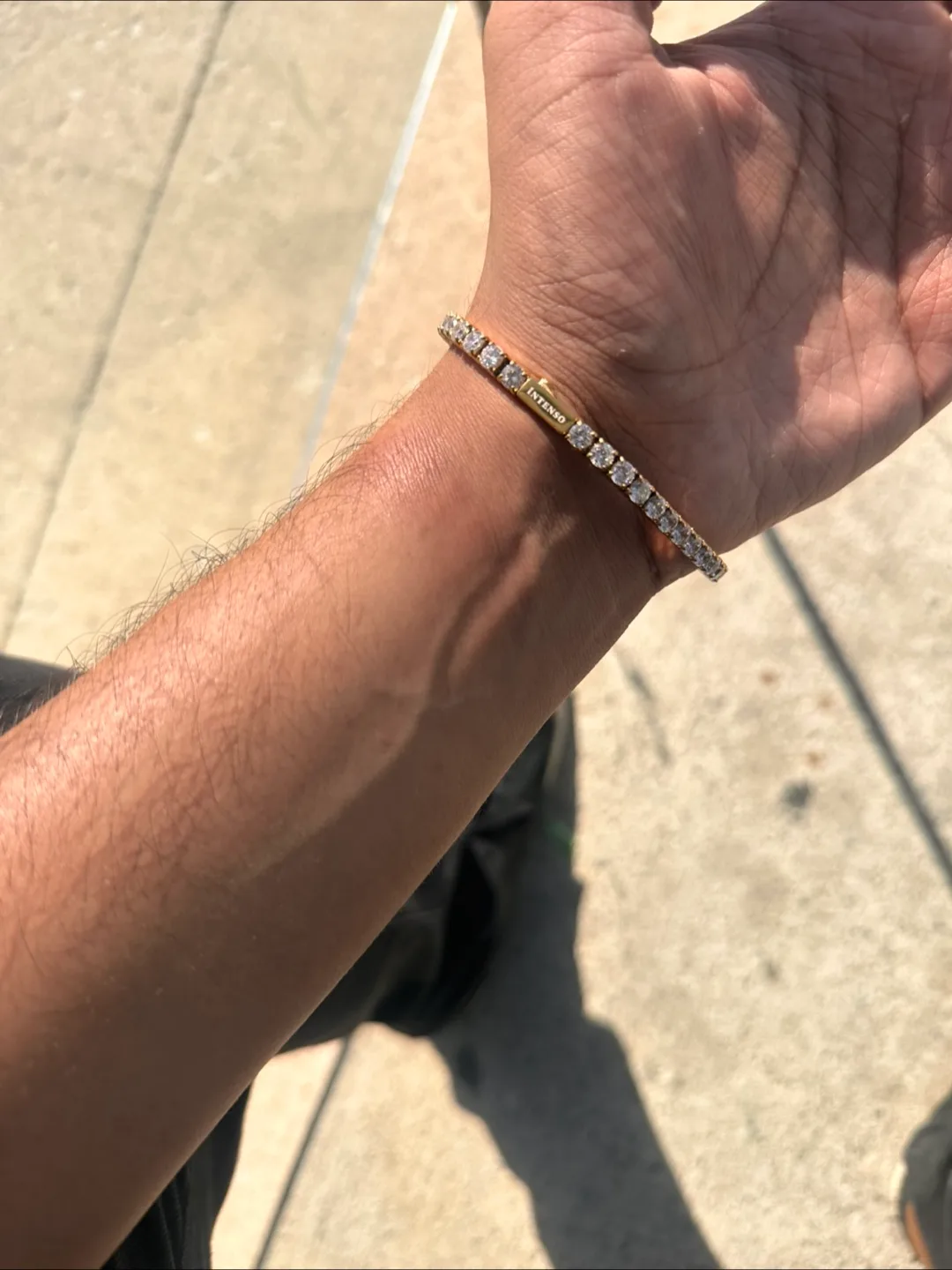 Tennis chain, Natural Zircons Pendant and Bracelet image indicator(3)