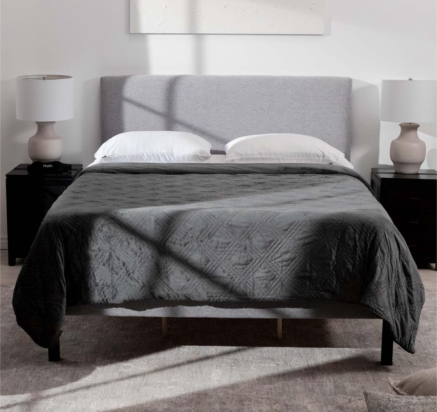 Hush Blankets Weighted Blanket - Grey