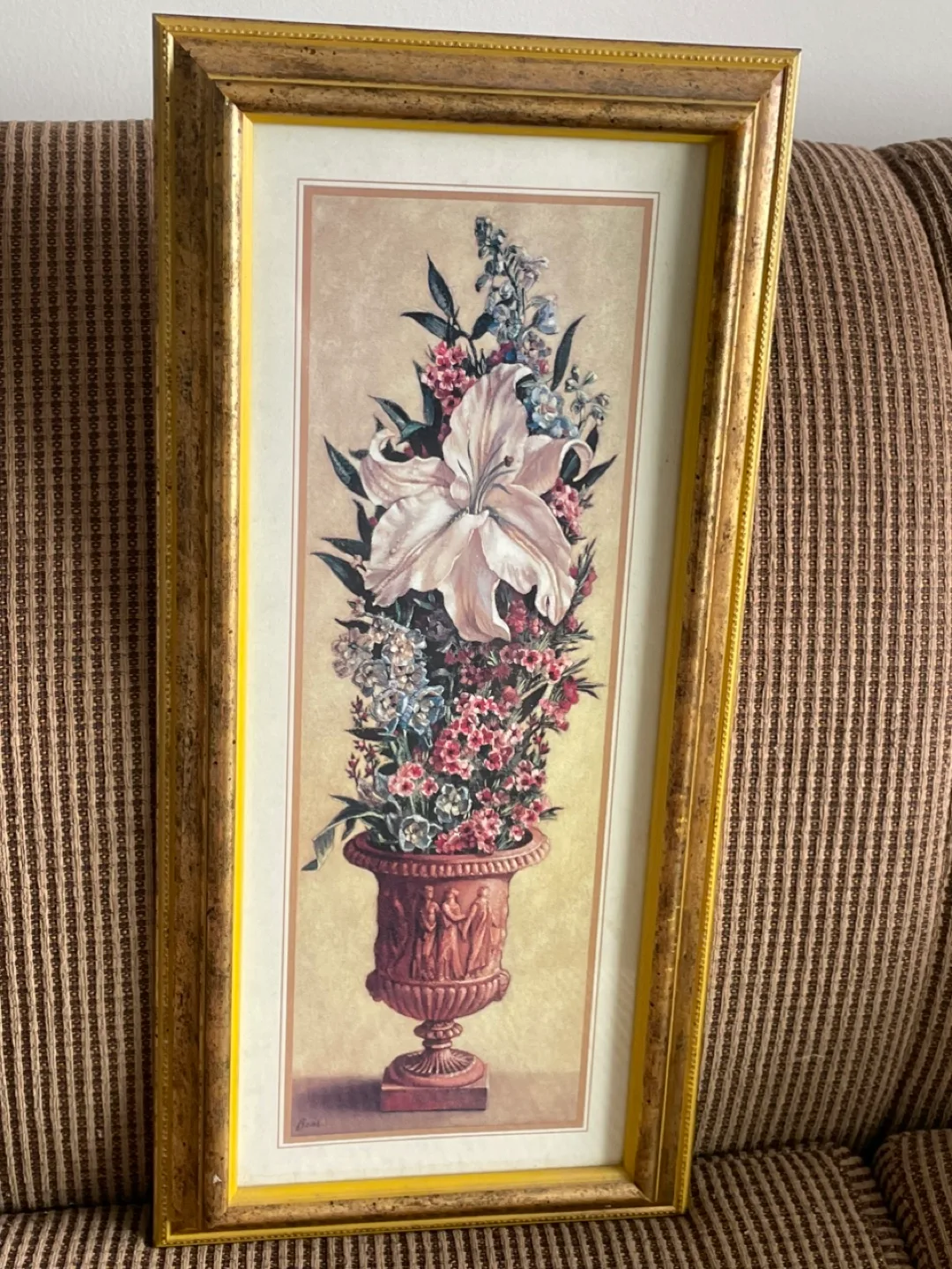 Framed Floral Print thumbnail