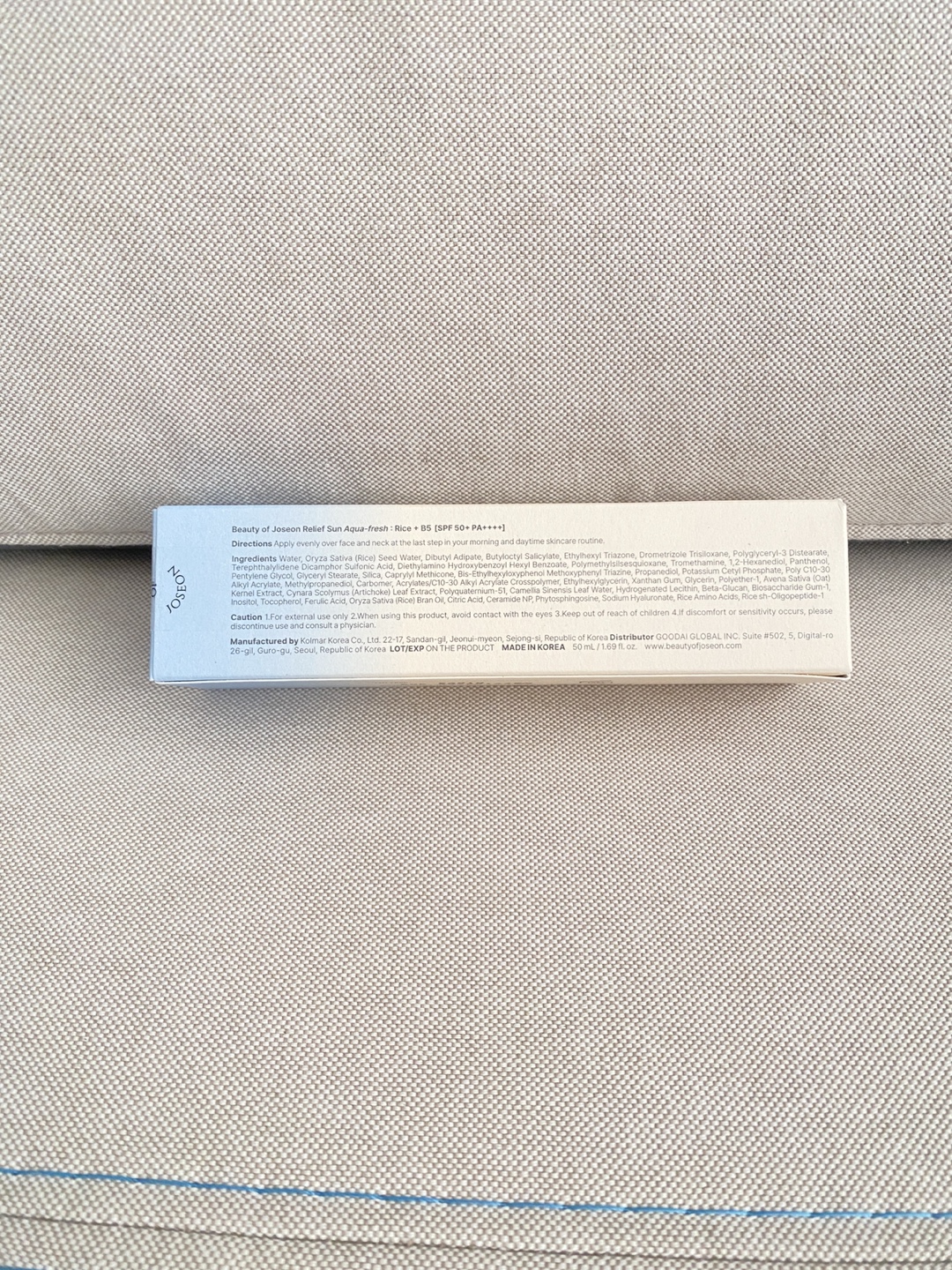 Brand New BEAUTY OF JOSEON-Aqua-fresh Rice+B5 SPF50+PA++++50ml - photo 2