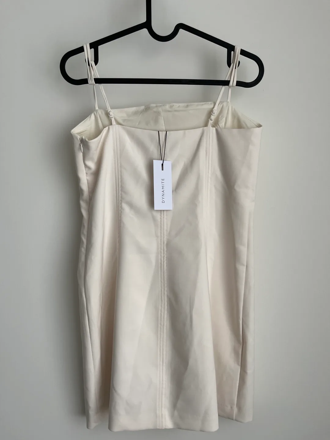NEW w TAG Formal cream colored mini dress image indicator(2)
