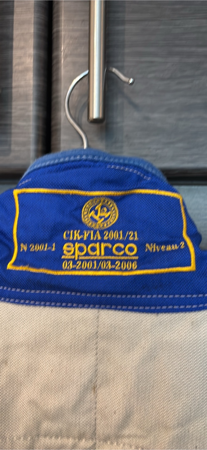 2001 58 Sparco CIK-FIA Race Suit Level 2 - photo 4
