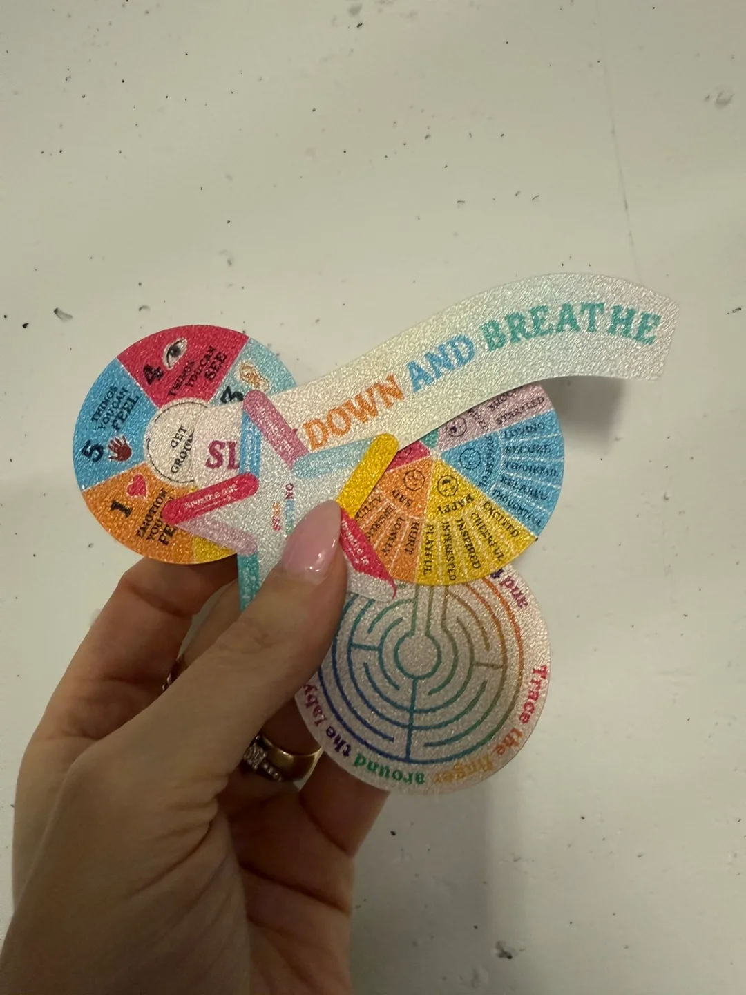 Anti anxiety textured stickers thumbnail