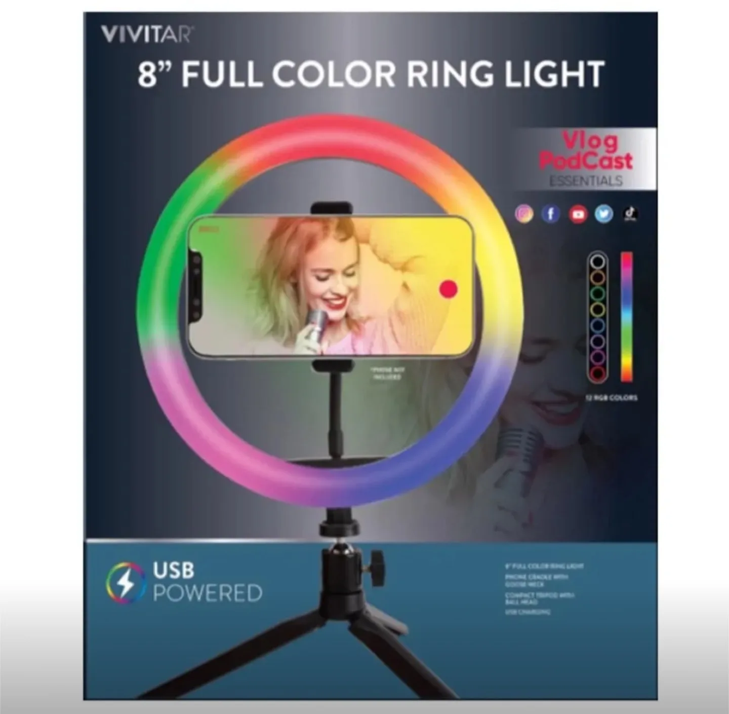 Vivitar Full-Color Ring Light thumbnail