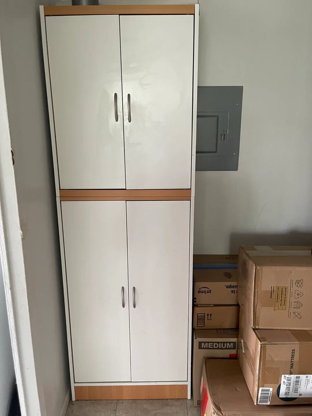 Tall White Cabinet thumbnail