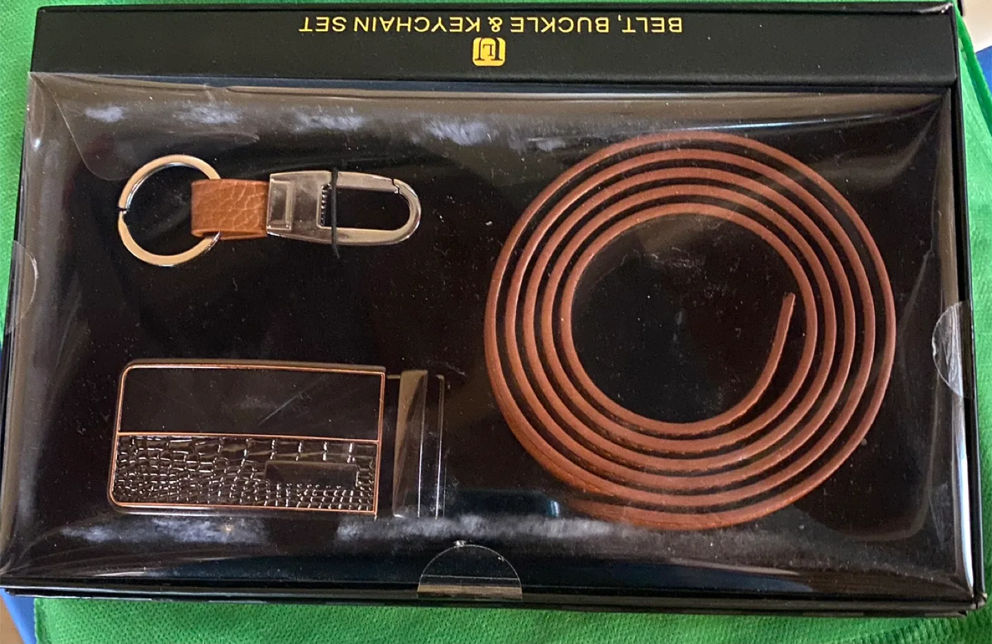 New Belt, Buckle & Keychain Set thumbnail