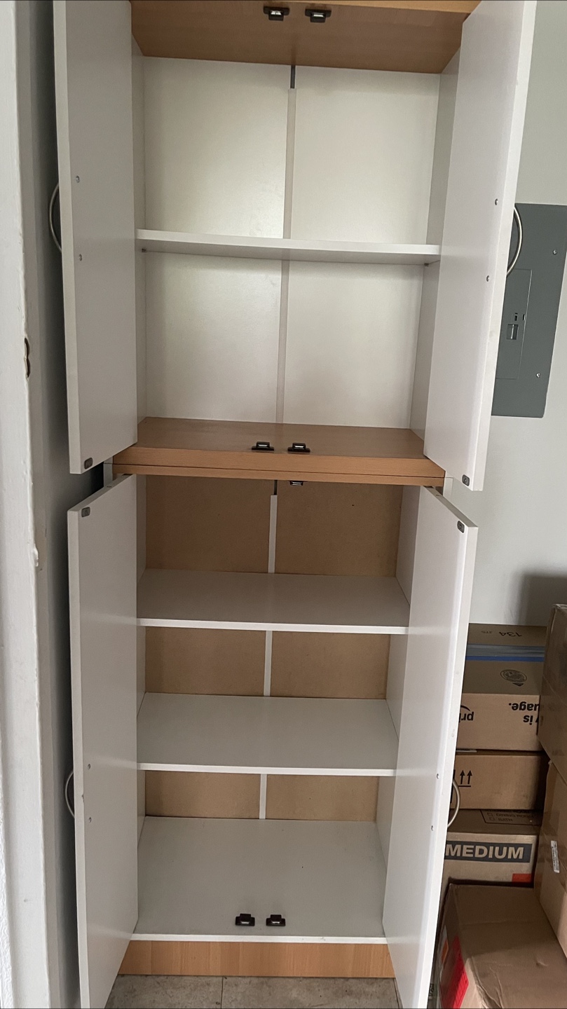 Tall White Cabinet - photo 2