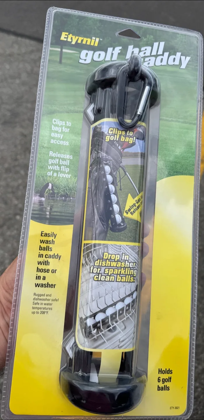 Etyrnyl Golf Ball Caddy - Holds 6 Balls - New thumbnail