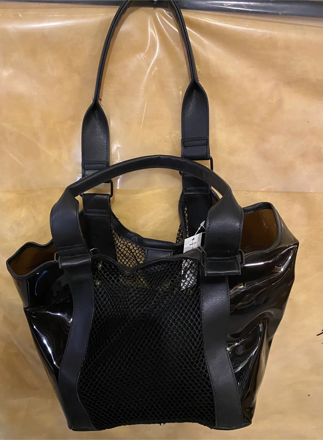 Black Tote Bag thumbnail