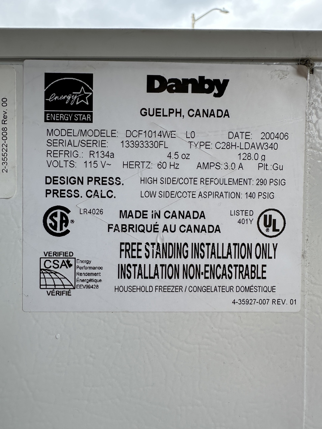 Danby Chest Freezer - 10.1 Cubic Feet - photo 3