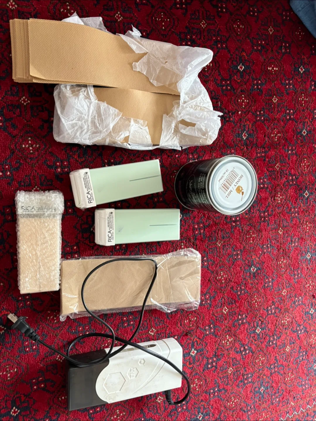 RICA Waxing Kit with Honey Wax thumbnail