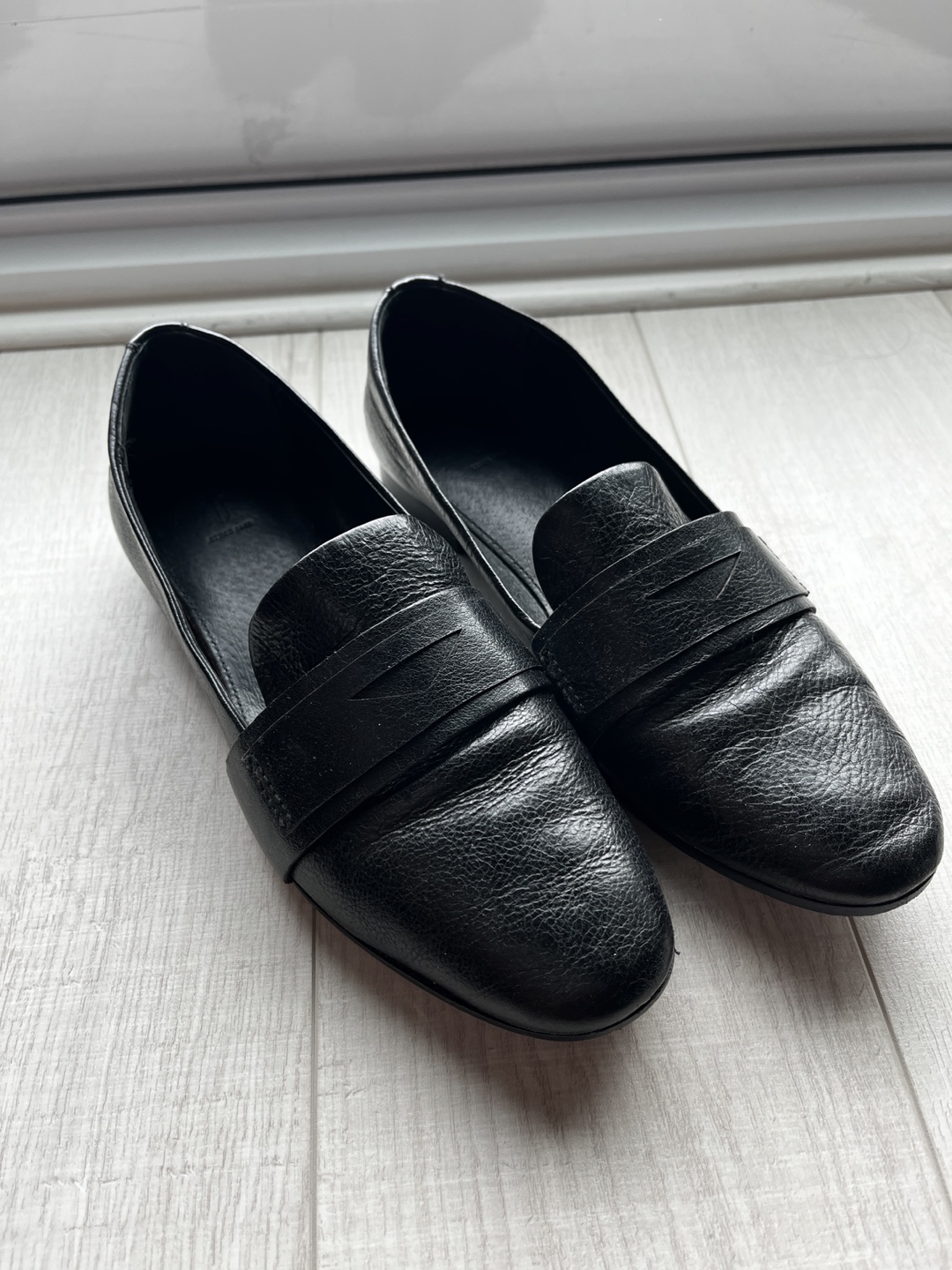 Frye leather loafers