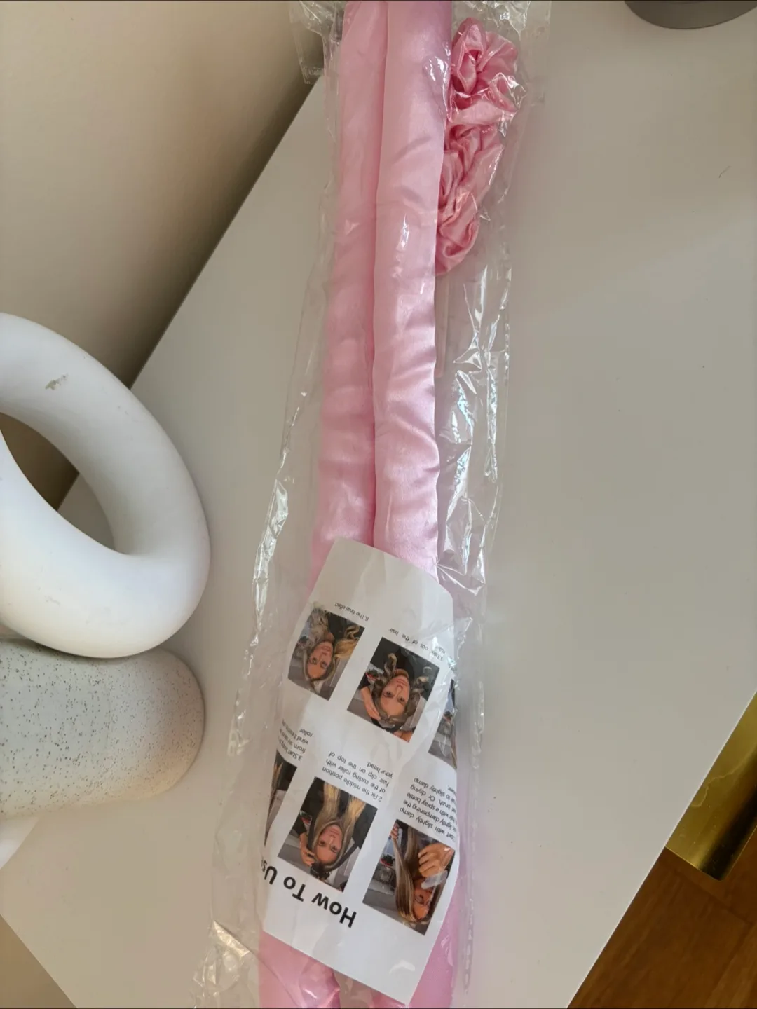 Luvanto's Glamwaves Heatless Hair Curler - Pink thumbnail