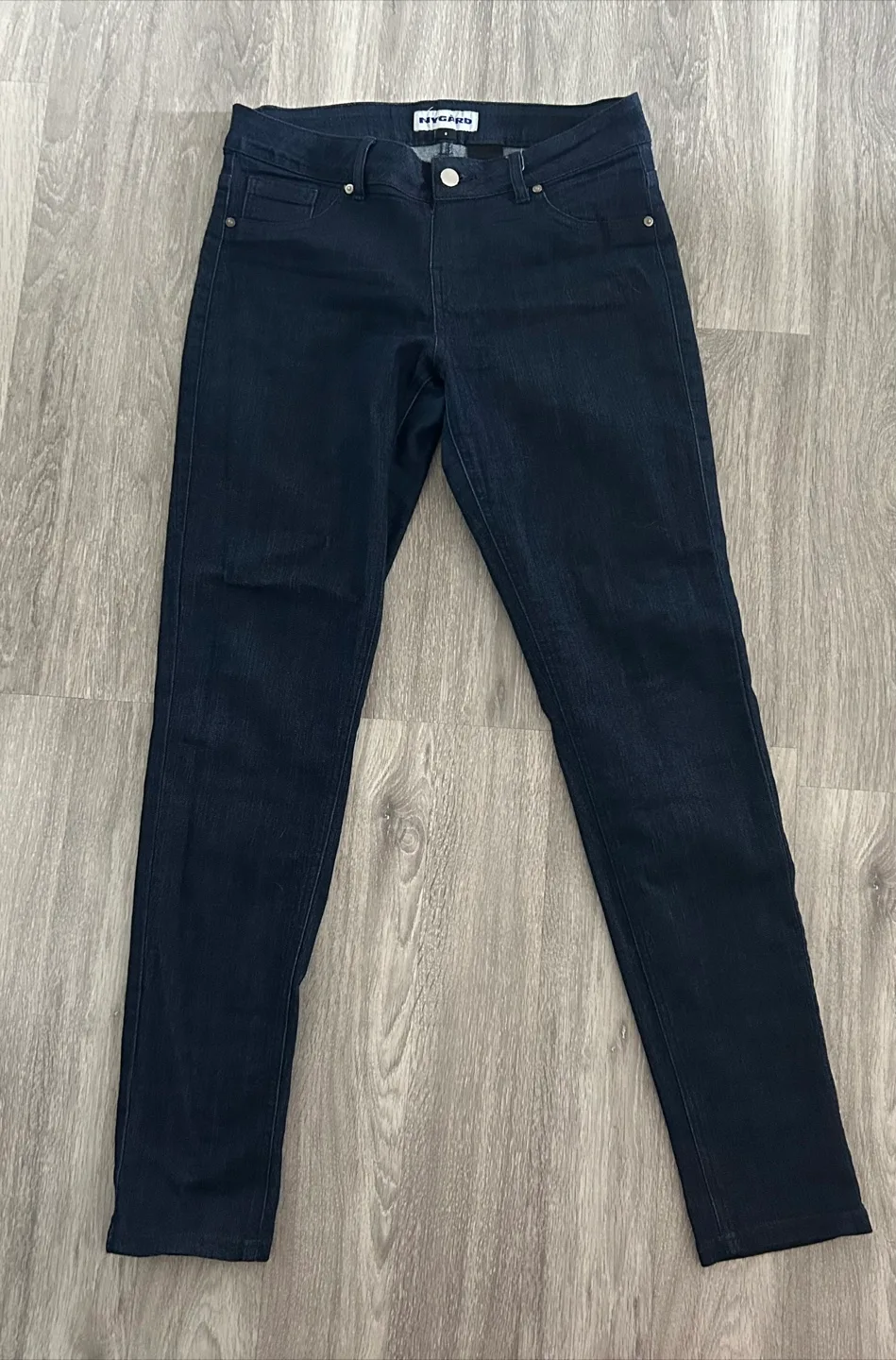 Nygård Dark Wash Jeans - Size 8 thumbnail
