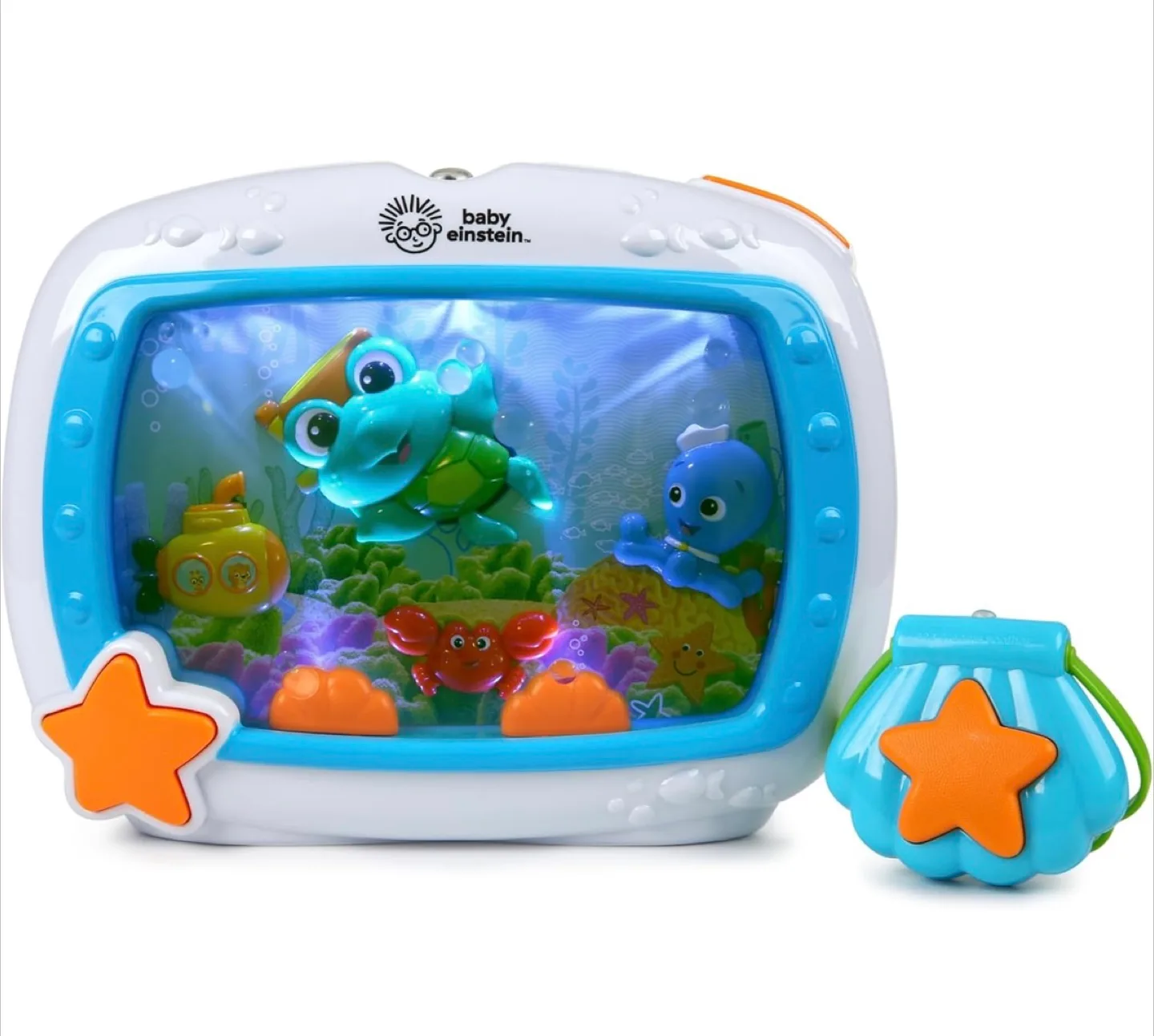 Baby Einstein Sea Dreams Soother Crib Toy with Remote thumbnail