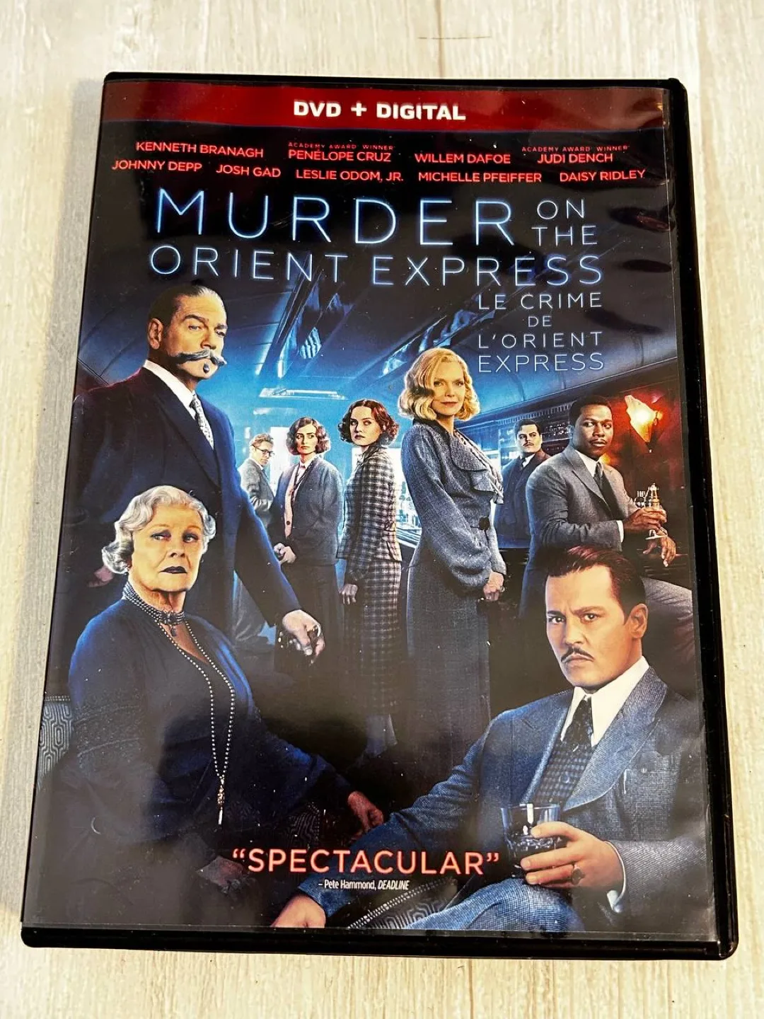 Murder on the Orient Express DVD thumbnail