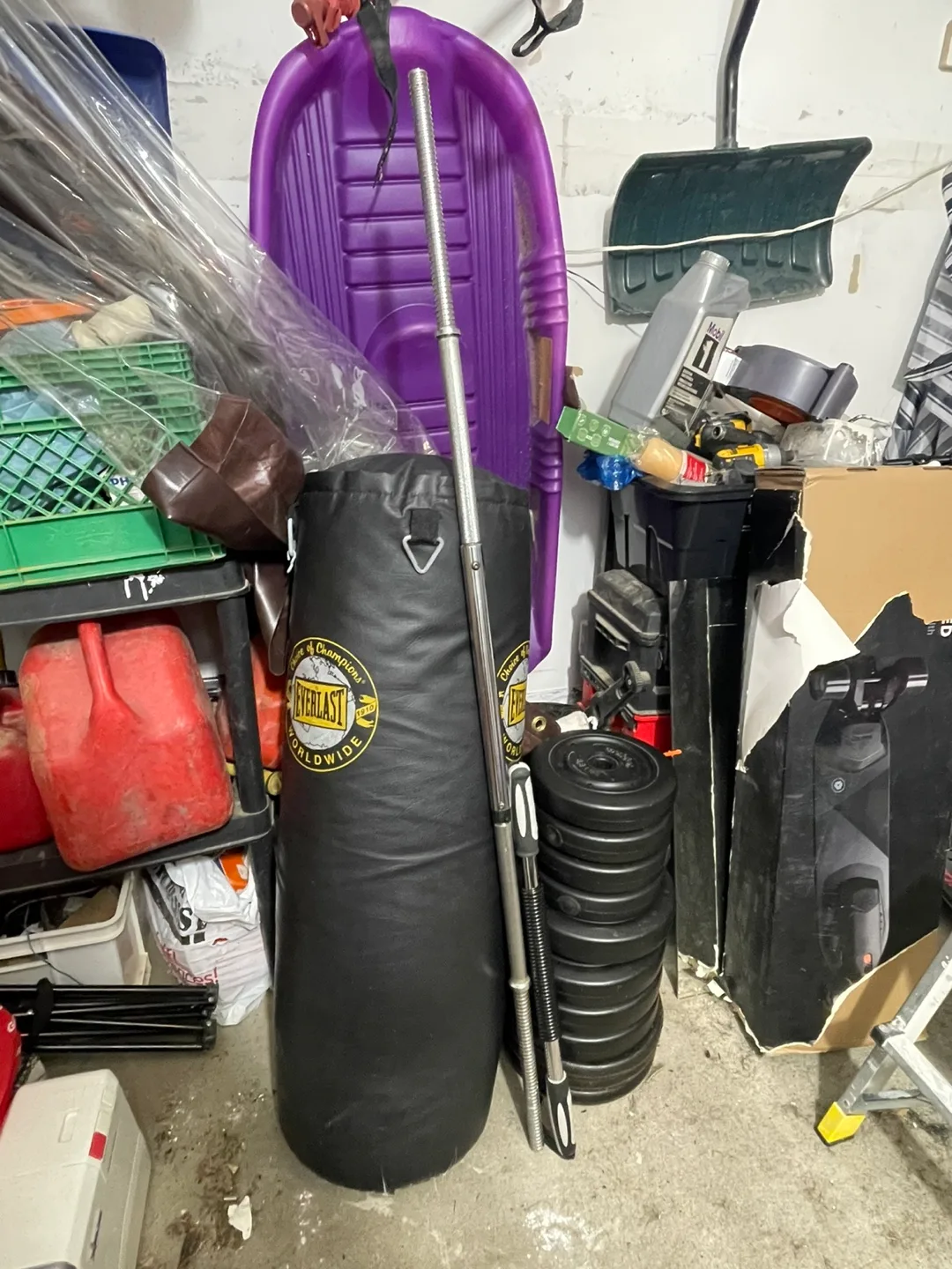 Boxing Bag & Weights thumbnail